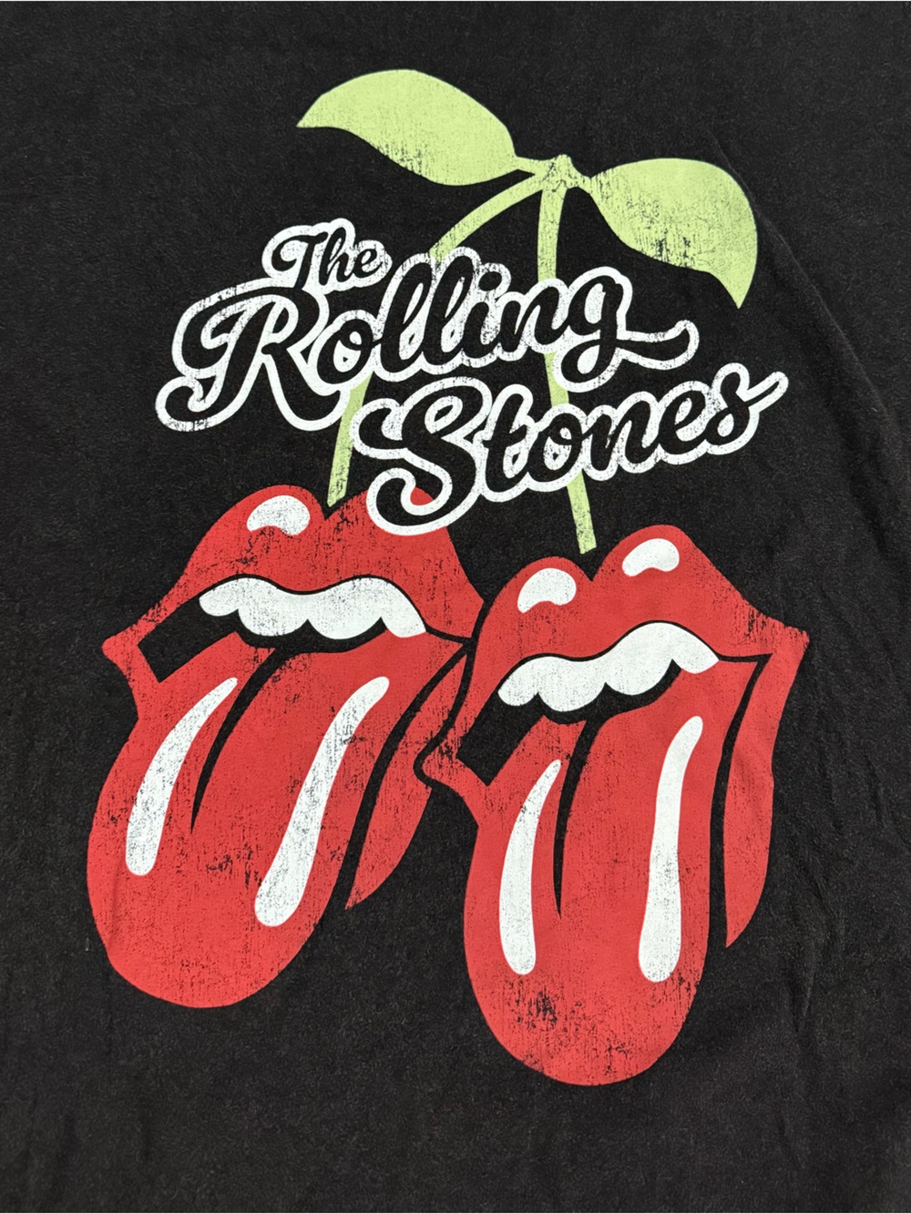 NWT Rolling Stones Graphic T-Shirt Black Size XL